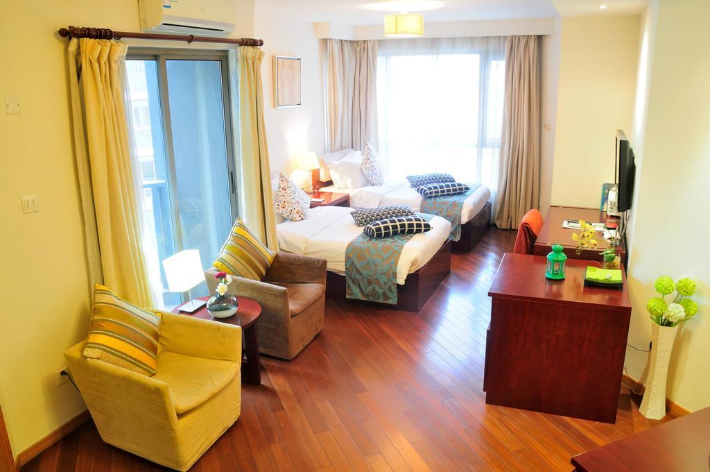 Shanghai Kingland Serviced Apartment Kültér fotó