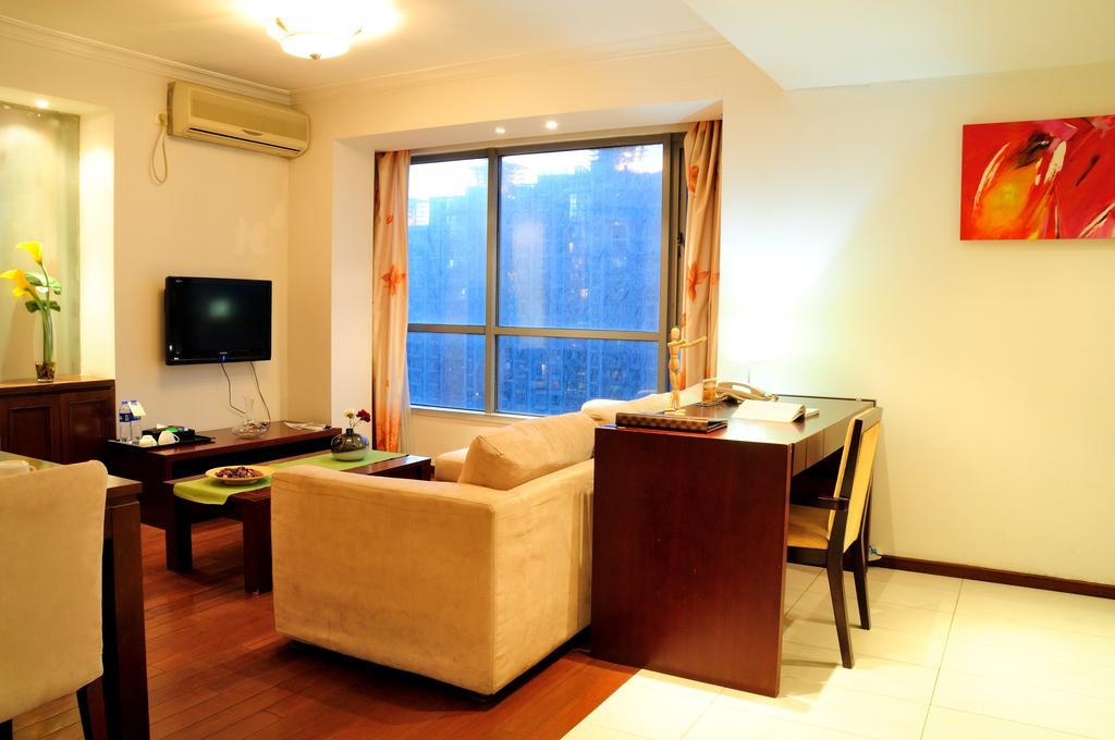 Shanghai Kingland Serviced Apartment Kültér fotó