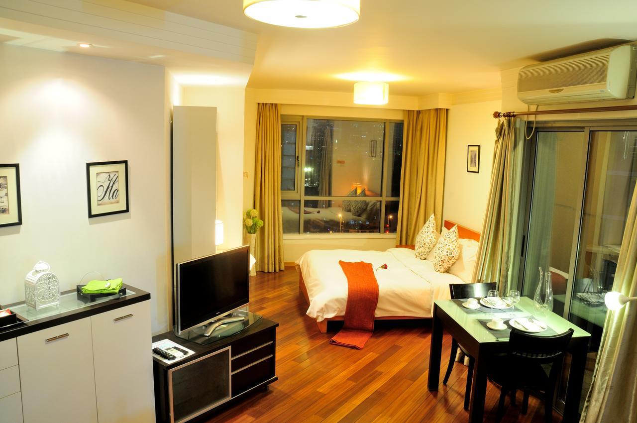 Shanghai Kingland Serviced Apartment Kültér fotó